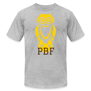 PBF Owl T-Shirt - heather gray