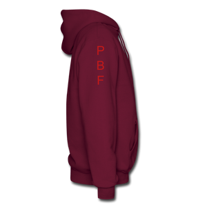 PBF Men's Hoodie - burgundy