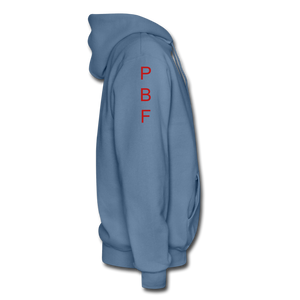 PBF Men's Hoodie - denim blue