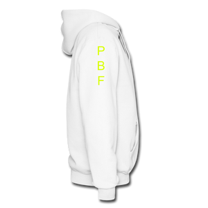 PBF Men's Hoodie - white
