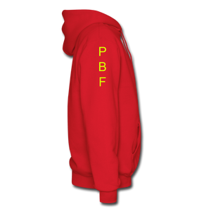 PBF Men's Hoodie - red