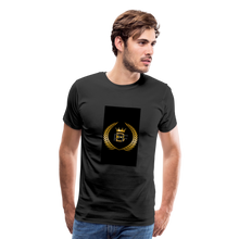 Load image into Gallery viewer, PBF Crown Men&#39;s Premium T-Shirt - black