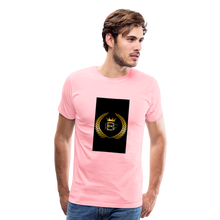 Load image into Gallery viewer, PBF Crown Men&#39;s Premium T-Shirt - pink