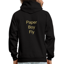 Load image into Gallery viewer, PaperboyFly Dots Men&#39;s Hoodie - black