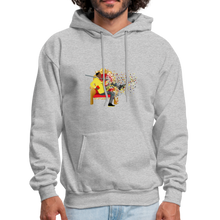 Load image into Gallery viewer, PaperboyFly Dots Men&#39;s Hoodie - heather gray
