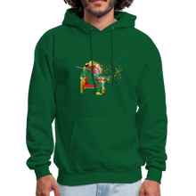 Load image into Gallery viewer, PaperboyFly Dots Men&#39;s Hoodie - forest green