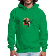 Load image into Gallery viewer, PaperboyFly Dots Men&#39;s Hoodie - kelly green