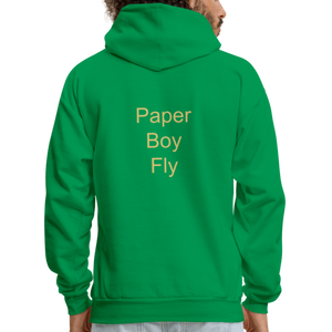 PaperboyFly Dots Men's Hoodie - kelly green