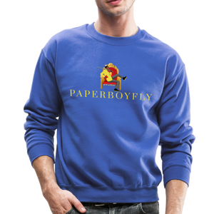PBF Mens Crewneck Sweatshirt - royal blue