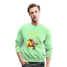 Load image into Gallery viewer, PBF Mens Crewneck Sweatshirt - lime