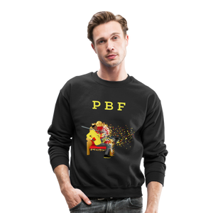 PBF Mens Crewneck Sweatshirt - black