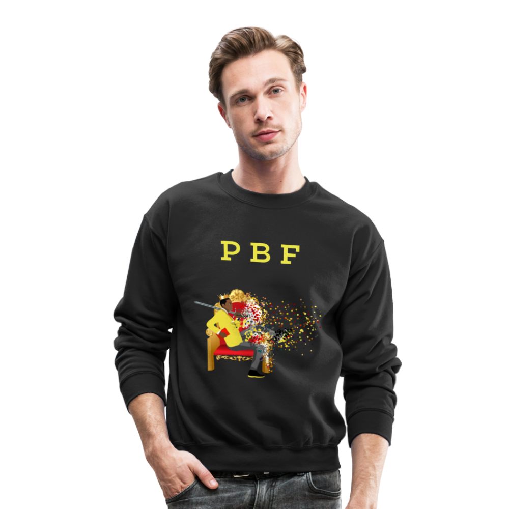 PBF Mens Crewneck Sweatshirt - black