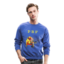 Load image into Gallery viewer, PBF Mens Crewneck Sweatshirt - royal blue