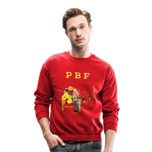 Load image into Gallery viewer, PBF Mens Crewneck Sweatshirt - red