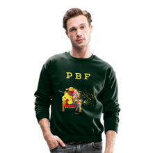 Load image into Gallery viewer, PBF Mens Crewneck Sweatshirt - forest green