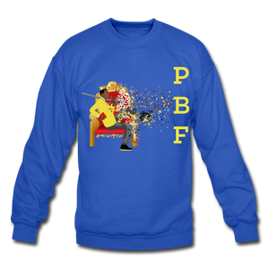 PBF Mens Crewneck Sweatshirt - royal blue