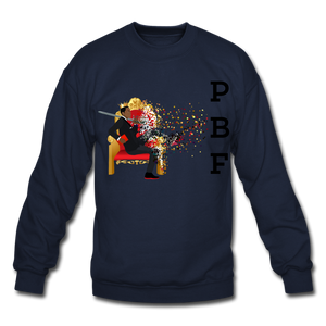 PBF Mens Crewneck Sweatshirt - navy
