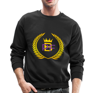 PBF Men's Unisex Crewneck Sweatshirt - black