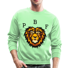 Load image into Gallery viewer, PBF Lion Crewneck Sweatshirt - lime