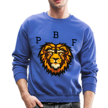 Load image into Gallery viewer, PBF Lion Crewneck Sweatshirt - royal blue