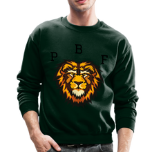 Load image into Gallery viewer, PBF Lion Crewneck Sweatshirt - forest green
