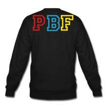 Load image into Gallery viewer, PBF MultiColor Crewneck Sweatshirt - black
