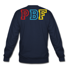 Load image into Gallery viewer, PBF MultiColor Crewneck Sweatshirt - navy