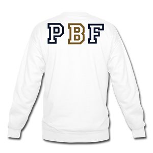 PBF MultiColor Crewneck Sweatshirt - white
