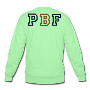PBF MultiColor Crewneck Sweatshirt - lime