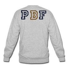 Load image into Gallery viewer, PBF MultiColor Crewneck Sweatshirt - heather gray