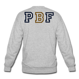 PBF MultiColor Crewneck Sweatshirt - heather gray