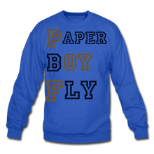 Load image into Gallery viewer, PBF MultiColor Crewneck Sweatshirt - royal blue