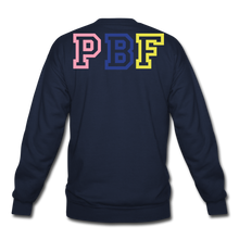 Load image into Gallery viewer, PBF MultiColor Crewneck Sweatshirt - navy