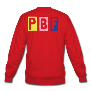 PBF Crewneck Sweatshirt - red