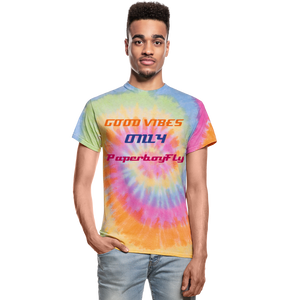 PBF Good Vibes Tie Dye T-Shirt - rainbow