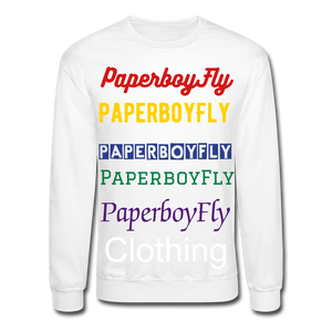 PBF Fonts Sweatshirt - white