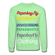Load image into Gallery viewer, PBF Fonts Sweatshirt - lime