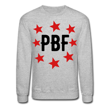 Load image into Gallery viewer, PBF Stars Sweatshirt - heather gray