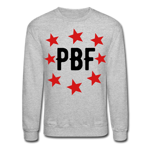 PBF Stars Sweatshirt - heather gray