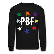 Load image into Gallery viewer, PBF Love of Colors Sweatshirt - black