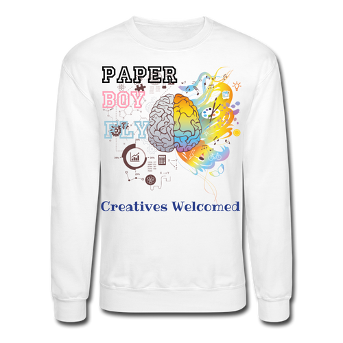 PBF Crewneck Sweatshirt - white