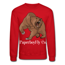 Load image into Gallery viewer, PBF Bear Sweatshirt - red