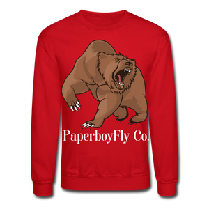PBF Bear Sweatshirt - red