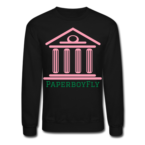 PBF Greek Crewneck Sweatshirt - black