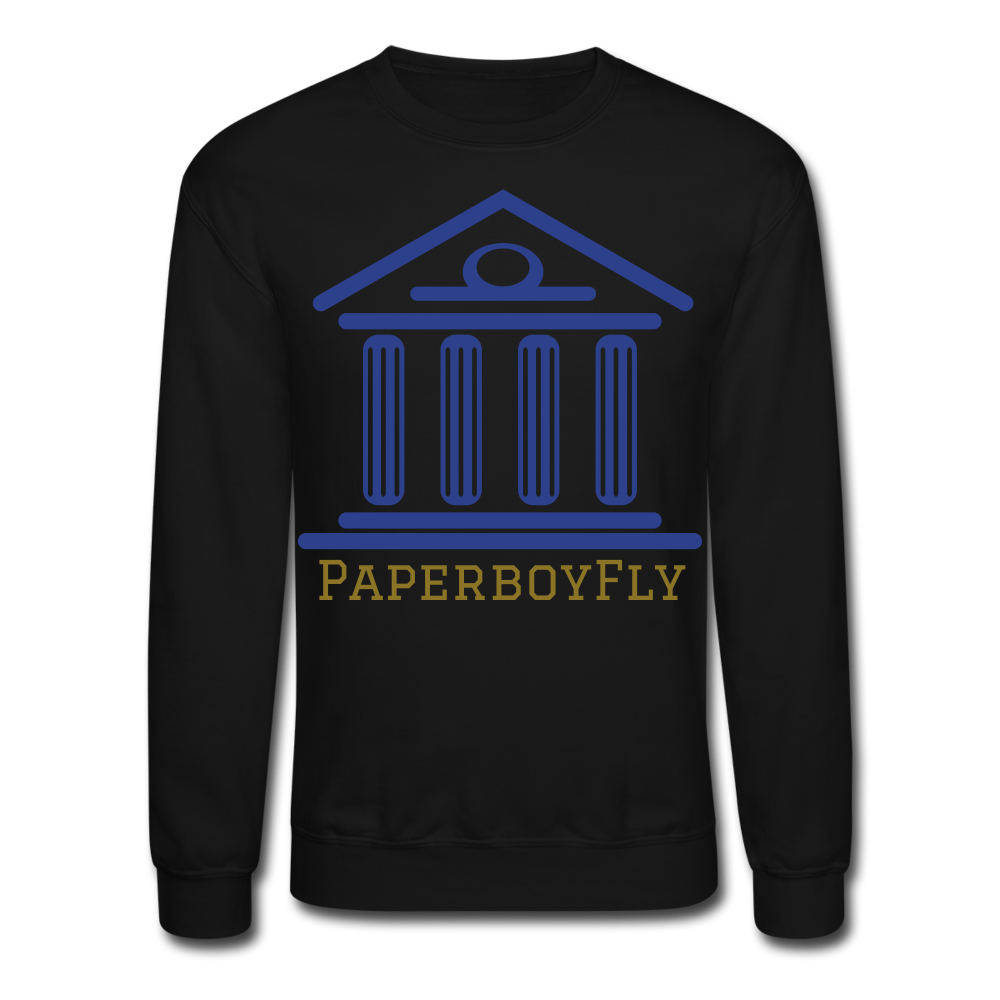 PBF Greek Crewneck Sweatshirt - black