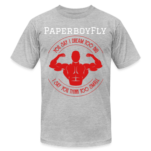 PBF Strong - heather gray
